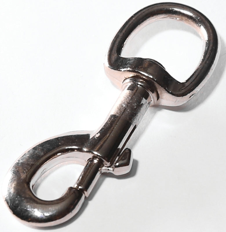 BARON Baron 225M-1/2 Bolt Snap, 110 lb Working Load, Malleable Iron, Zinc