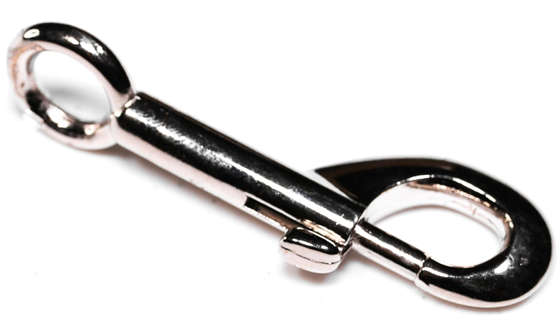 BARON Baron 125-1/2 Bolt Snap, Aluminum/Zinc, Nickel