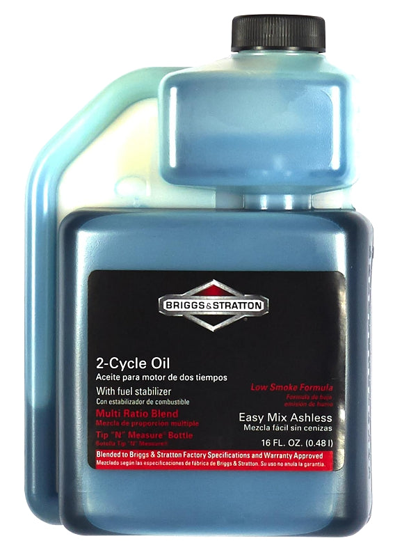 BRIGGS & STRATTON Briggs & Stratton 100036 2-Cycle Engine Oil, 16 oz, Bottle