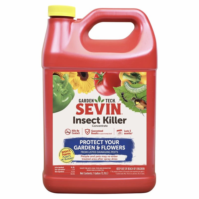 SEVIN Sevin 100547214 Insect Killer, Liquid, Spray Application, 1 gal LAWN & GARDEN SEVIN
