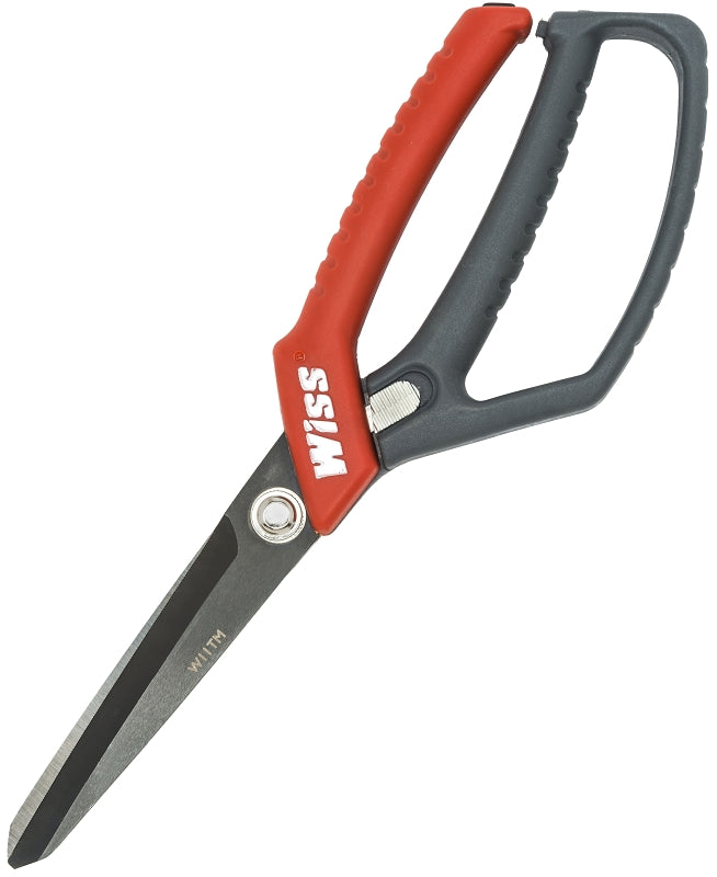 WISS Crescent Wiss CW11TM Heavy-Duty Single Ring Tradesman Shear, 11 in OAL, 10-1/2 in L Cut, Stainless Steel Blade TOOLS WISS