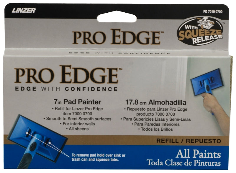 LINZER Linzer PD7010-7 Pad Edge Refill, 7 in L Pad AUTOMOTIVE LINZER