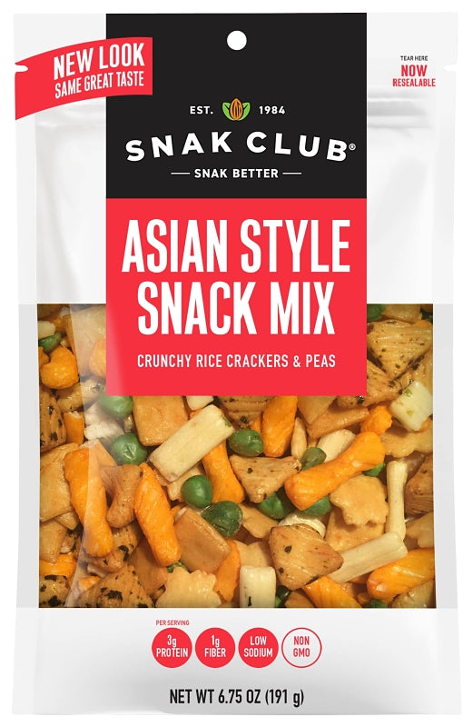 SNAK CLUB Snak Club CSU29466 Oriental Snack Mix, Soy Flavor, 7 oz HOUSEWARES SNAK CLUB