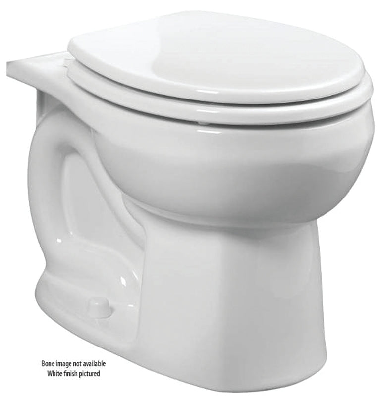 AMERICAN STANDARD American Standard Colony 3251D.101.021 Flushometer Toilet Bowl, Round, 12 in Rough-In, Vitreous China, Bone, 15 in H Rim PLUMBING, HEATING & VENTILATION AMERICAN STANDARD