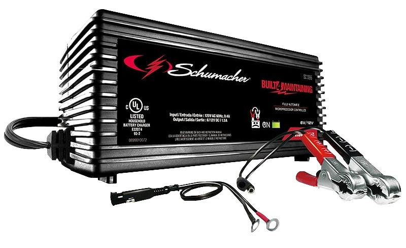 SCHUMACHER Schumacher SC1355 Battery Maintainer, 0.4 A Input, 6/12 V Output