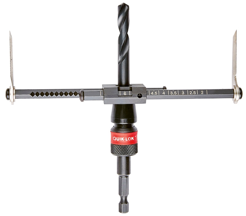 MILWAUKEE Milwaukee 49-56-0320 Hole Cutter, 2 to 7 in Dia, 1 in D Cutting, 2 TPI, Steel Cutting Edge TOOLS MILWAUKEE