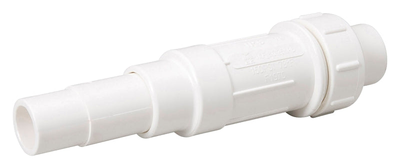 B & K INDUSTRIES B & K 160-505HC Pipe Repair Coupling, 1 in, Sweat, PVC, White, SCH 40 Schedule, 160 psi Pressure PLUMBING, HEATING & VENTILATION B & K INDUSTRIES
