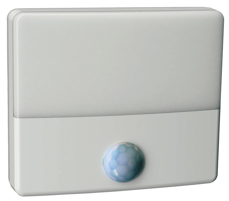 WESTEK AmerTac Senti Series NL-SNTI Motion Night Light, 120 V, 1 W, LED Lamp, Warm White, 10 Lumens, 3000 K Color Temp, White