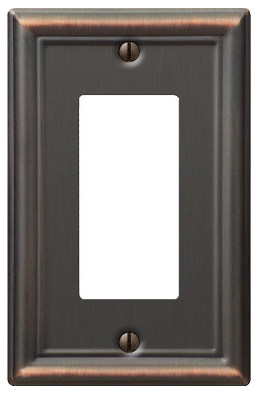 AMERELLE AmerTac 149RDB Switch Wallplate, 1 -Gang, Steel, Aged Bronze ELECTRICAL AMERELLE