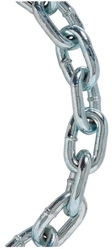 BARON Baron 7228 Straight Link Chain, #2, 40 ft L, 520 lb Working Load, Carbon Steel, Zinc HARDWARE & FARM SUPPLIES BARON
