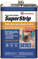 SUNNYSIDE Savogran SuperStrip 01253 Paint/Varnish Remover, Liquid, Aromatic, Blue, 1 gal PAINT SUNNYSIDE