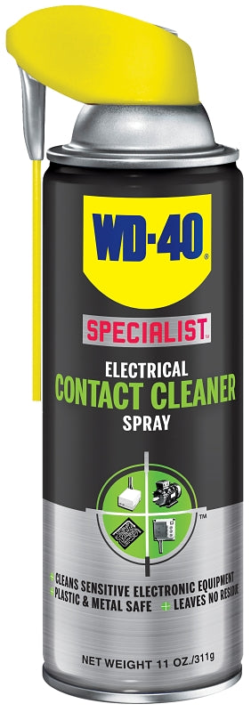 WD-40 Specialist 300554 Cleaner Spray, 11 oz, Liquid, Alcohol, Hydrocarbon ELECTRICAL WD-40