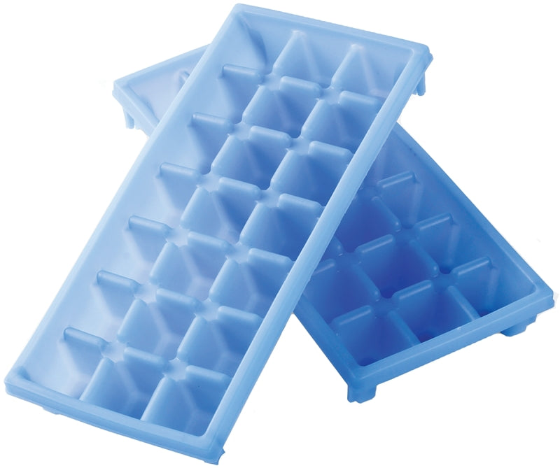CAMCO Camco USA 44100 Ice Cube Tray, Blue, 9 in L, 4 in W, 2 in H