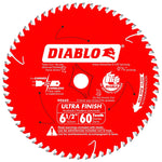 DIABLO Diablo D0660A Circular Saw Blade, 6-1/2 in Dia, 5/8 in Arbor, 60-Teeth, Carbide Cutting Edge TOOLS DIABLO