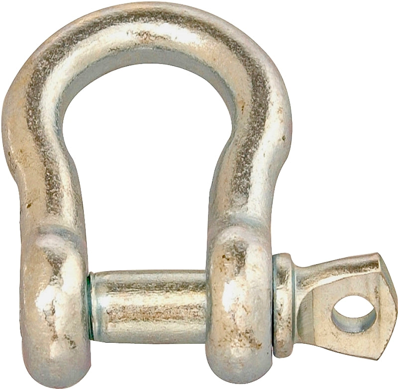 CAMPBELL CHAIN Campbell T9600535 Anchor Shackle, 700 lb Working Load, Carbon Steel, Zinc