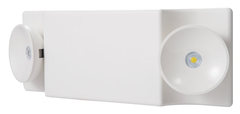 SURE-LITES Sure-Lites SEL Series SEL25 Emergency Light, 14 in OAW, 4-3/4 in OAH, 120/240/277 VAC, 0.6 W, LED Lamp, White ELECTRICAL SURE-LITES