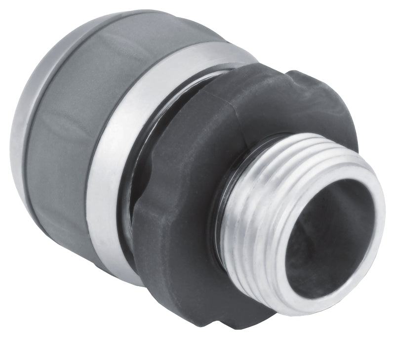 GILMOUR MFG Gilmour Mfg 805814-1001 Hose Mender, Compression Male, Metal