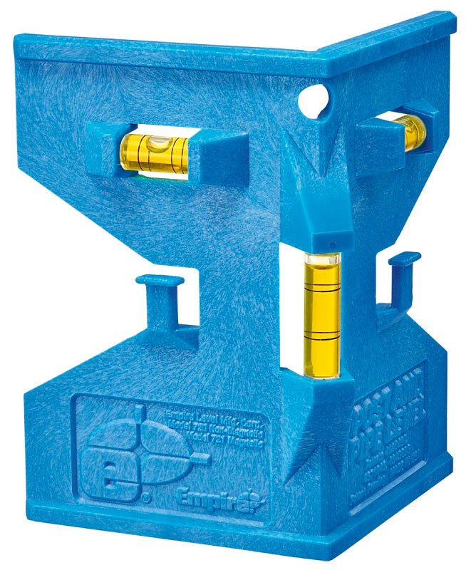 EMPIRE Empire 720 Post and Pipe Level, 9 in L, 3-Vial, Polycast
