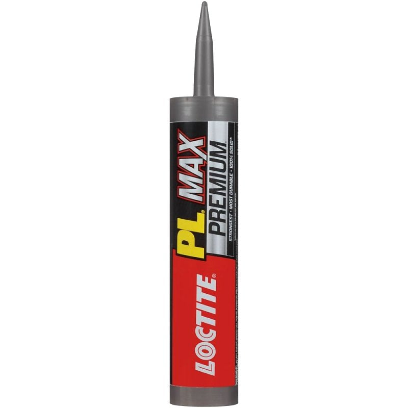 LOCTITE Loctite PL PREMIUM MAX 2292244 Construction Adhesive, Gray, 9 oz Cartridge HOUSEWARES LOCTITE