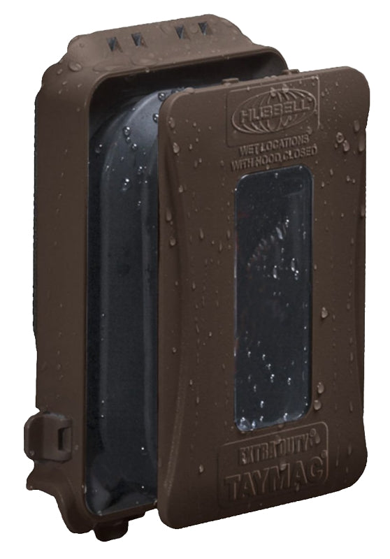 BELL OUTDOOR Bell Outdoor ML500Z Weatherproof In-Use Cover, 6.14 in L, 4.04 in W, 1-Gang, Polycarbonate ELECTRICAL BELL OUTDOOR