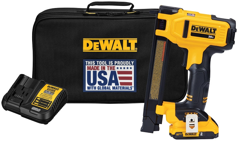 DEWALT DEWALT DCN701D1 Cable Stapler Kit, Battery Included, 20 V, 2 Ah, 1 in W Crown TOOLS DEWALT