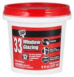 DAP DAP 12120 Window Gazing, Paste, Slight, White, 0.5 pt Tub