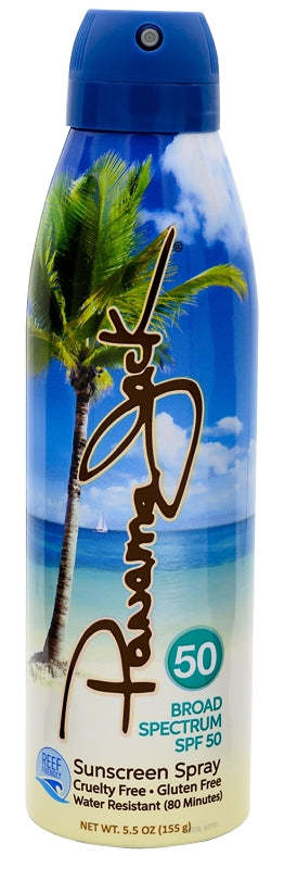 PANAMA JACK Panama Jack 4150 Series Continuous Spray Sunscreen, 5.5 oz Bottle, 50 SPF