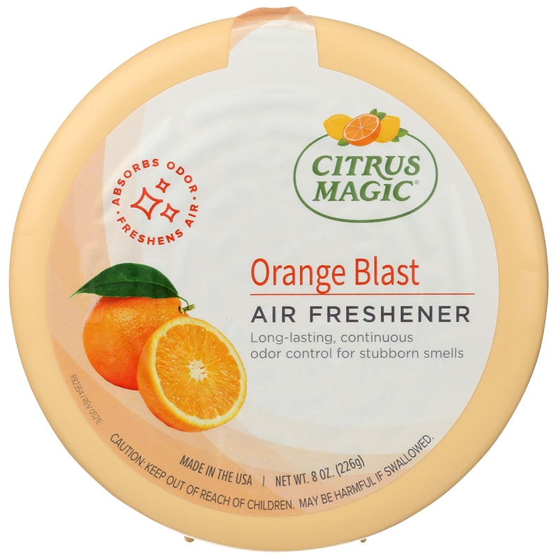 CITRUS MAGIC Citrus Magic 616472926 Air Freshener, 8 oz, Orange Blast, 42 to 56 days-Day Freshness