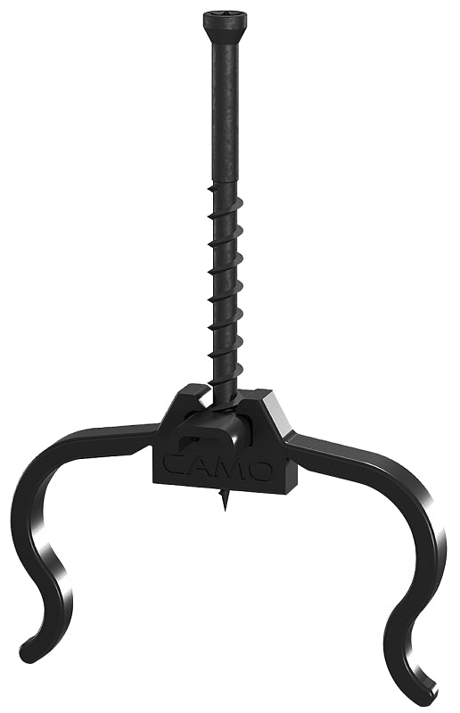 CAMO Camo 0344359 Edge Clip, 2-1/4 in L, Stainless Steel, Trim Head, Star Drive, Sharp Point, 450/BX