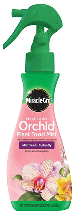 MIRACLE-GRO Miracle-Gro 200195 Orchid Plant Food Mist, 8 oz Bottle, Liquid, 0.02-0.02-0.02 N-P-K Ratio LAWN & GARDEN MIRACLE-GRO