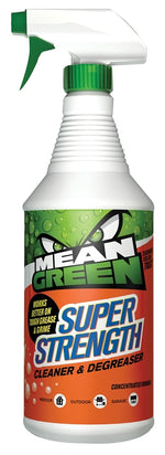 MEAN GREEN Mean Green 932 Cleaner and Degreaser, 32 oz, Liquid, Solvent Like CLEANING & JANITORIAL SUPPLIES MEAN GREEN