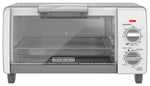 BLACK & DECKER Black+Decker TO1785SG Toaster Oven, 1150 W, 4-Slice, Knob Control, Gray/Silver APPLIANCES & ELECTRONICS BLACK & DECKER