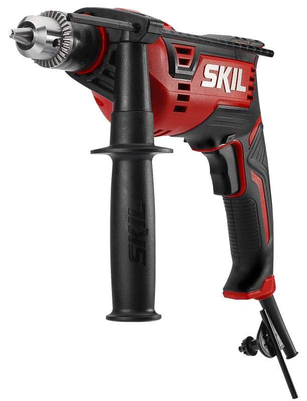 SKIL Skil HD182001 Hammer Drill, 7.5 A, Keyed Chuck, 1/2 in Chuck, 48,000 bpm, 0 to 48,000 ipm Impact Energy TOOLS SKIL