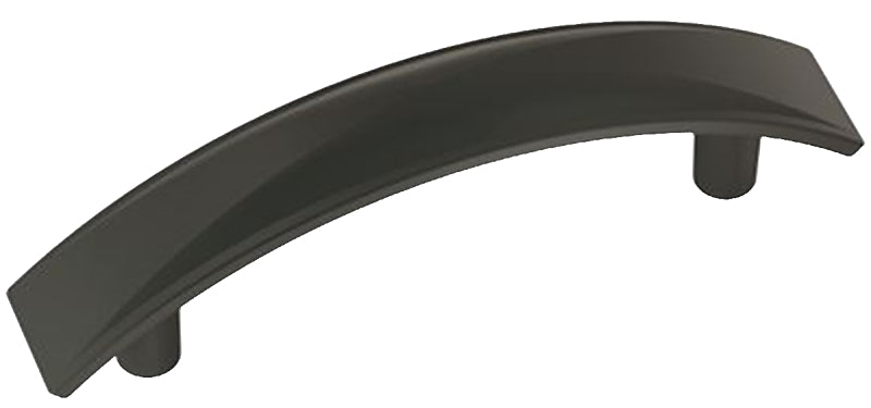 AMEROCK Amerock Extensity Series BP29379FB Cabinet Pull, 4-1/8 in L Handle, 11/16 in H Handle, Matte Black