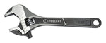 CRESCENT Crescent ATWJ28VS Adjustable Wrench, 8 in OAL, 1-1/8 in Jaw, Alloy Steel, Black Phosphate TOOLS CRESCENT