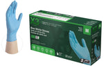 AMMEX Ammex X344100 Non-Sterile Disposable Gloves, M, Nitrile, Powder-Free, Blue