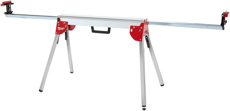 MILWAUKEE Milwaukee 48-08-0551 Compact Folding Miter Saw Stand, 500 lb Weight Capacity, 27 in W Stand, Aluminum
