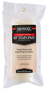 MINWAX Minwax 427106100 Floor Stain Pad, 10 in L Pad, 6-1/2 in W Pad PAINT MINWAX