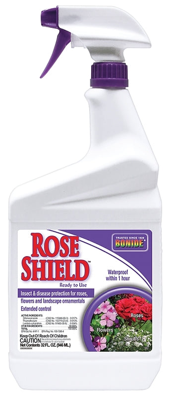 BONIDE Bonide Rose Shield 982 Insecticide, Liquid, Spray Application, 1 qt Bottle LAWN & GARDEN BONIDE