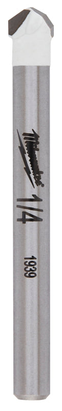 MILWAUKEE Milwaukee 48-20-8992 Drill Bit, 1/4 in Dia, 2-1/4 in OAL, 5/32 in Dia Shank, Round Shank TOOLS MILWAUKEE