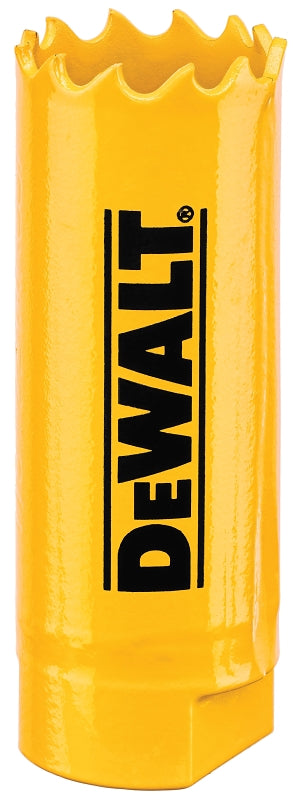 DEWALT DEWALT DAH180012 Hole Saw, 3/4 in Dia, 1-3/4 in D Cutting, 1/2-20 Arbor, 4/5 TPI, HSS Cutting Edge TOOLS DEWALT