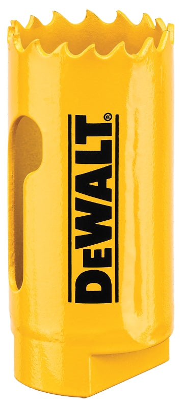 DEWALT DEWALT DAH180018 Hole Saw, 1-1/8 in Dia, 1-3/4 in D Cutting, 1/2-20 Arbor, 4/5 TPI, HSS Cutting Edge TOOLS DEWALT