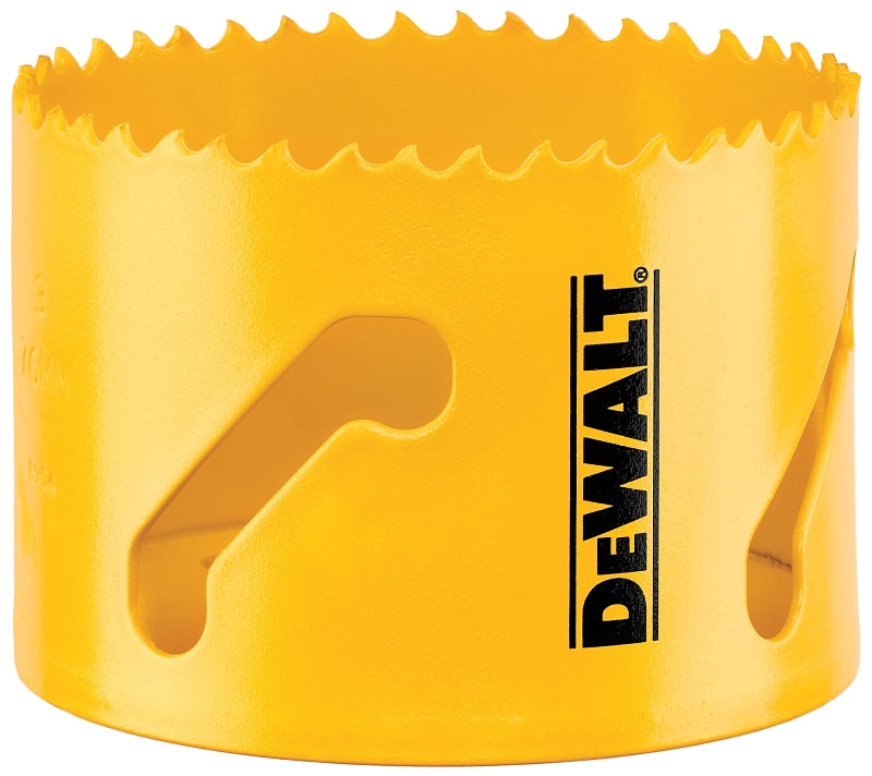 DEWALT DEWALT DAH180044 Hole Saw, 2-3/4 in Dia, 1-3/4 in D Cutting, 5/8-18 Arbor, 4/5 TPI, HSS Cutting Edge