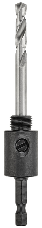 DEWALT DEWALT DAH9141PBM Hole Saw Arbor, 1/2-20 Thread, 1/4 in Shank, Hex Shank TOOLS DEWALT