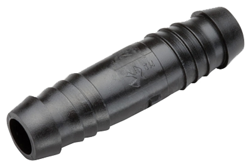 RAINBIRD Rain Bird SWGCPLG Swing Pipe Coupling, 1/2 x 1/2 in Connection, Straight Barbed x Straight Barbed, Polyoxymethylene