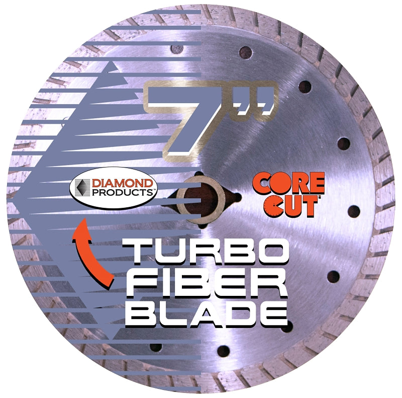 DIAMOND PRODUCTS Diamond Products 80353 Saw Blade, 7 in Dia, 7/8 in Arbor TOOLS DIAMOND PRODUCTS