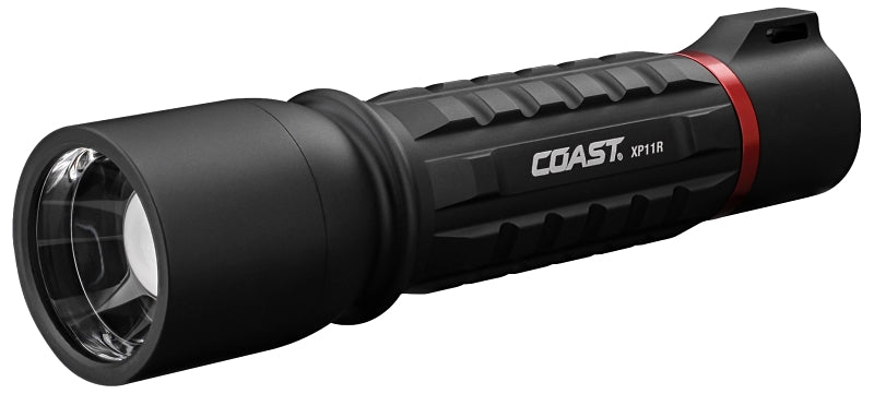 COAST Coast XP Series XP11R Rechargeable Flashlight, AAA Battery, Alkaline Battery, LED Lamp, 2100 Lumens Lumens, Black ELECTRICAL COAST