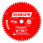 DIABLO Diablo D0654NA Circular Saw Blade, 6-1/2 in Dia, 5/8 in Arbor, 54-Teeth, Carbide Cutting Edge TOOLS DIABLO