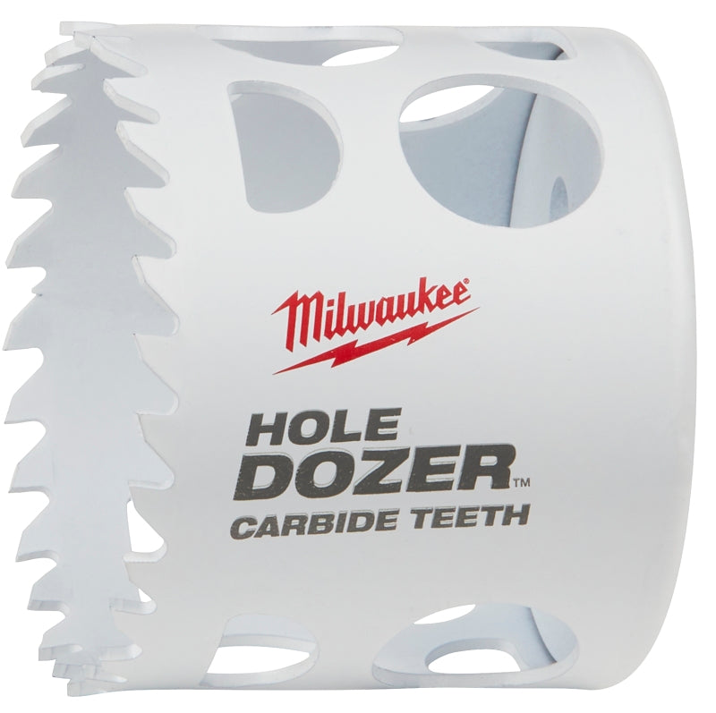 MILWAUKEE Milwaukee Hole Dozer 49-56-0724 Hole Saw, 2-1/4 in Dia, 1-3/4 in D Cutting, 4 TPI, Carbide Cutting Edge TOOLS MILWAUKEE