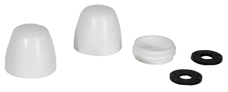 FLUIDMASTER Fluidmaster SMART CAP Series 7110T-002-P10 Toilet Bolt Cap, Polypropylene, White PLUMBING, HEATING & VENTILATION FLUIDMASTER